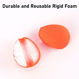 Dr.Fish 30 Pack Fly Fishing Floats Fly Fishing Bobber Strike Indicators, Foam Teardrop Fishing Bobbers, Trout Floating Bobber Indicators, Fishing Floats for Freshwater