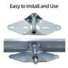 HOME MASTER HARDWARE 4 Pack Garage Door Hinge Heavy Duty
