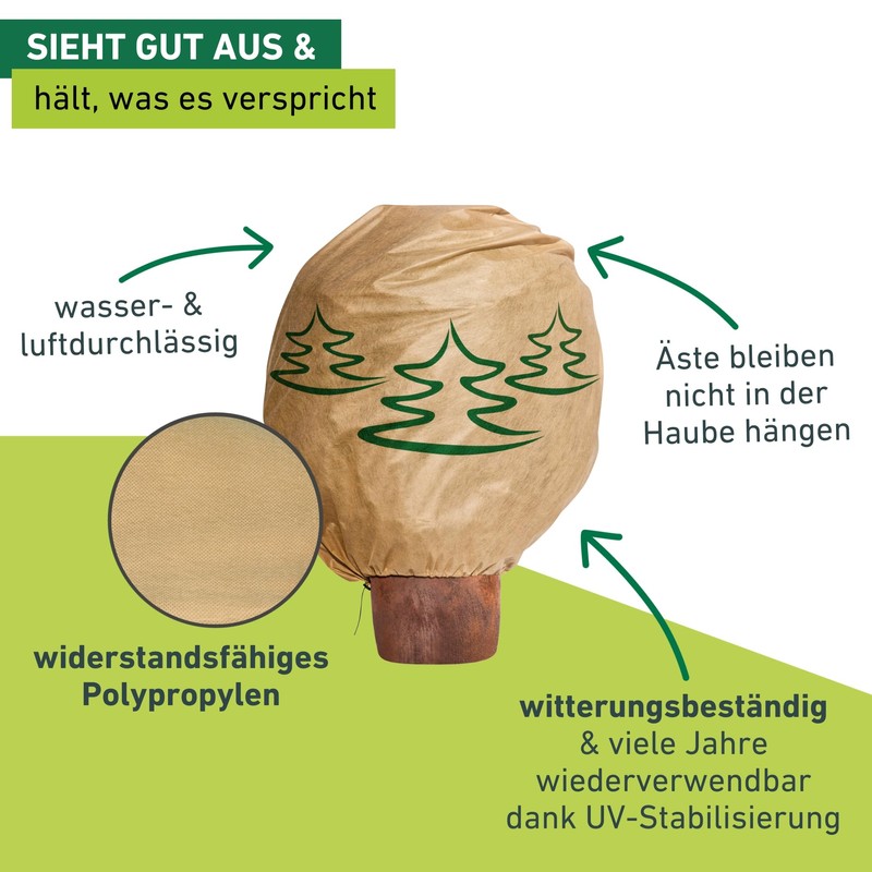 Windhager Protect Decorative Fleece Winter Cover