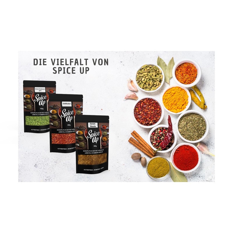 Spice Up Black Pepper Whole 300 g - Black Pepper