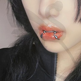 ZS 20G Spike Nose Rings Studs, 18G Stainless Steel Spike Stud Earrings, 16G Septum Lip Rings Cartilage Tragus Helix Piercing for Women Men (18pcs 16g septum rings)