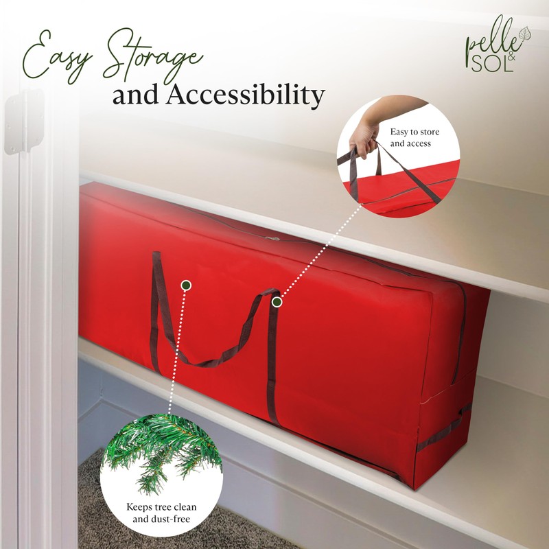 Pelle & Sol Christmas Tree Storage Bag | Zip Up