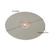 DZQ 6Pcs Diamond Flat Lap Wheel Disc Arbor Hole 8"