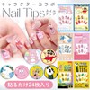 CareBears Character Care Bear, Nail Tip, Stickable and Removable, 3D,