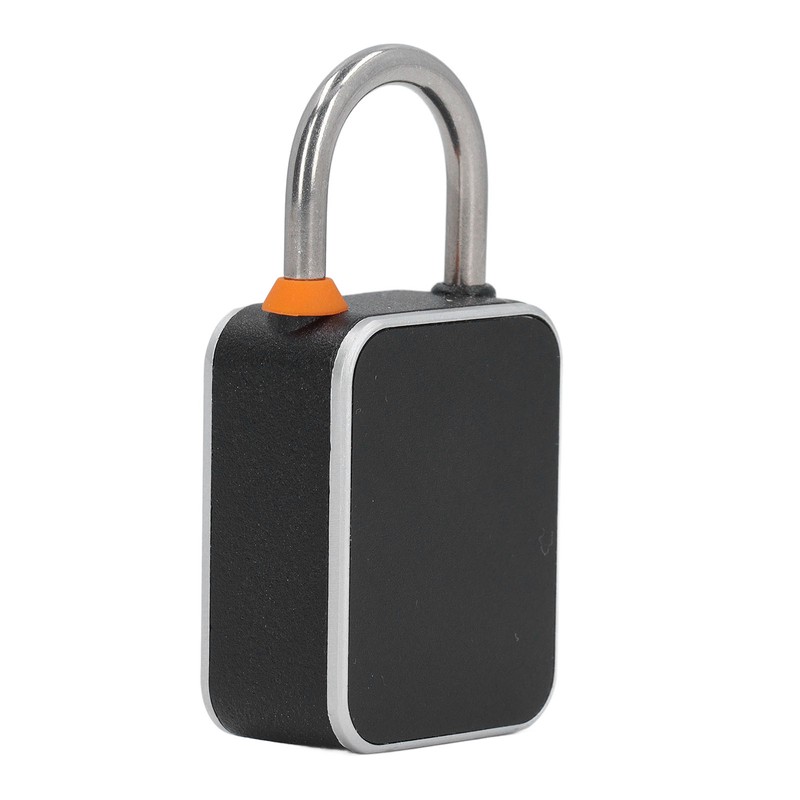 Fingerprint Padlock Waterproof Rust Resistant Rechargeable LED Indicator Smart Fingerprint
