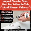 Lasco S-735-4T Import Diverter Stem ,0489,Delex Pattern Broach, For 3
