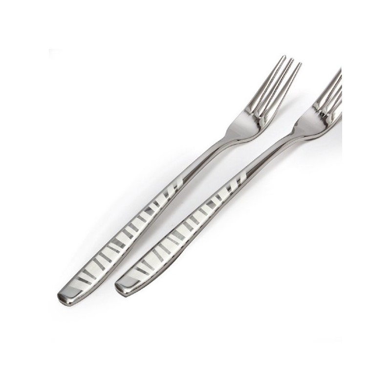 Rainbow Sanding Cutlery 21-Piece Set / 무지개샌딩 수저 21p 종합세트