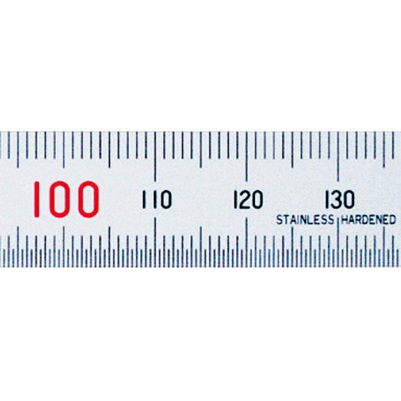 Shinwa Sokutei 76751 Straight Ruler, Silver with Stopper, 5.9 inches