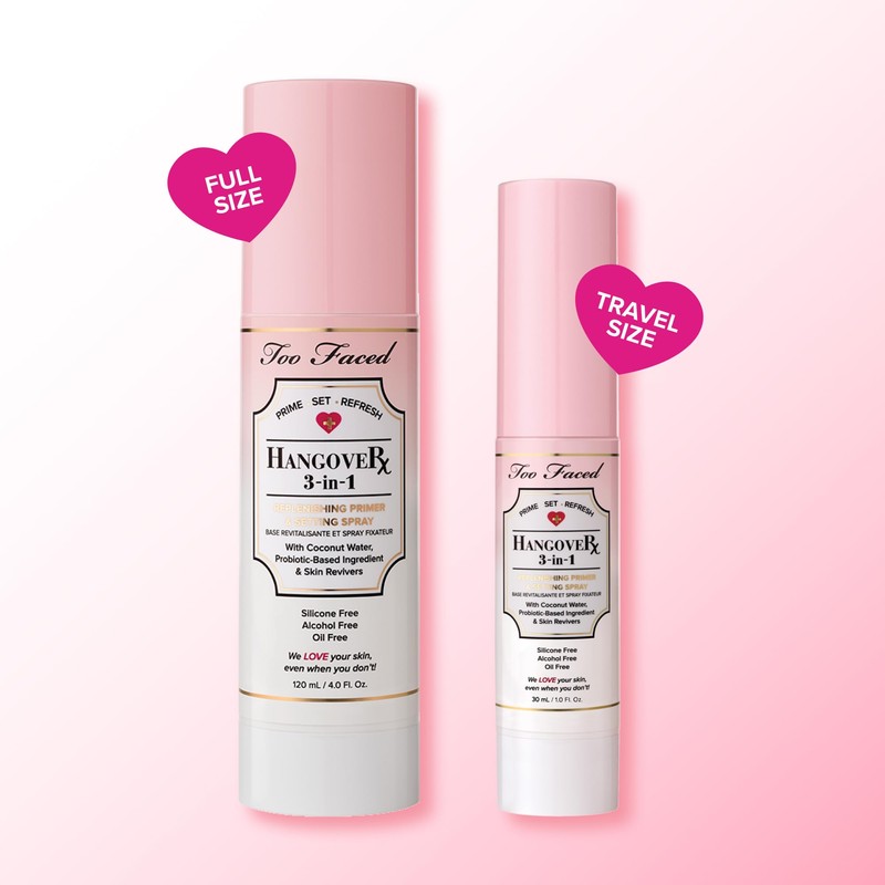 Too Faced Hangover 3-in-1 Primer & Setting Spray | Soothing