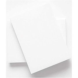 100 GSM A5 Plain White Smooth Paper, Office Printing and photocopy 148 x 210mm 100 Sheets
