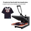 Dolores Regla Camiseta Playera Guía Gráfica Impreso Herramientas Set