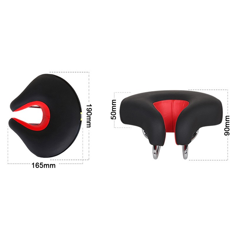 No Nose Saddle Bicycle Seats Soft Thickened Bicycle Riding Accessories