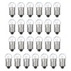 MECCANIXITY 1.5V/0.3A E10 Mini Light Bulbs, 25Pcs Miniature Screw Bulbs