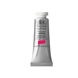 W&N Designers Gouache, 14ml Tube, Permanent Rose