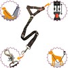 REEDEEMIT Reflective 2 in 1 Dog Cat Seat Belt Stretchable,
