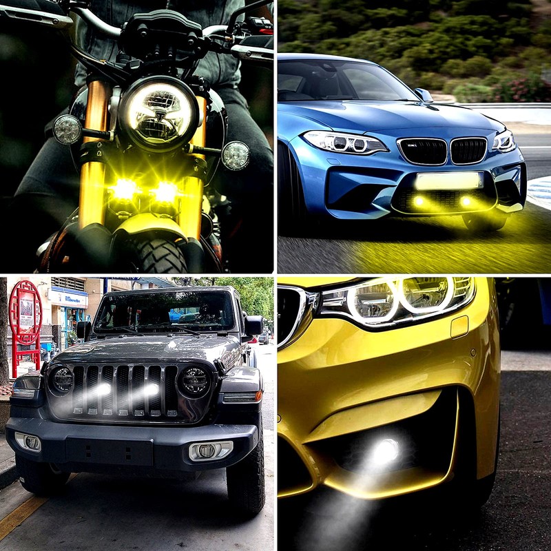 LED Fog Lamp Motorcycle 30W Motorcycle Work Light Spot Headlight