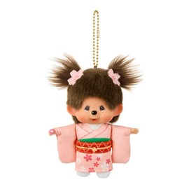 Sekiguchi Monchhichi Sakura Kimono Monchhichi Keychain 261093