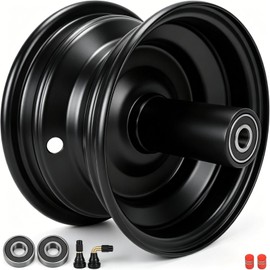 RZEOZU 6" Front Mini Bike Wheel Rims Kit for Mega Moto 80cc GMB100 CT100U
