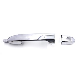 Exterior Front Left Chrome Door Handle 826502F011 826702F011 Compatible with Kia Spectra 2004 2005 2006 2007 2008 2009