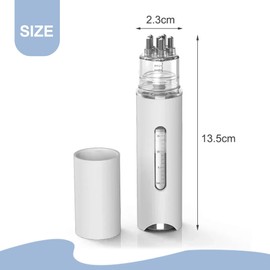 Hair Oil Applicator Portable Hair Oil Applicator, Root Comb Applicator Bottle Hair and Head Massager, Storable Hair Oil Applicator and Scalp Massage Brush 2 in 1