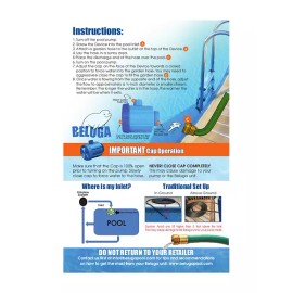 Beluga In-Ground and Above Ground Swimming Pool Solar Heater - 1652