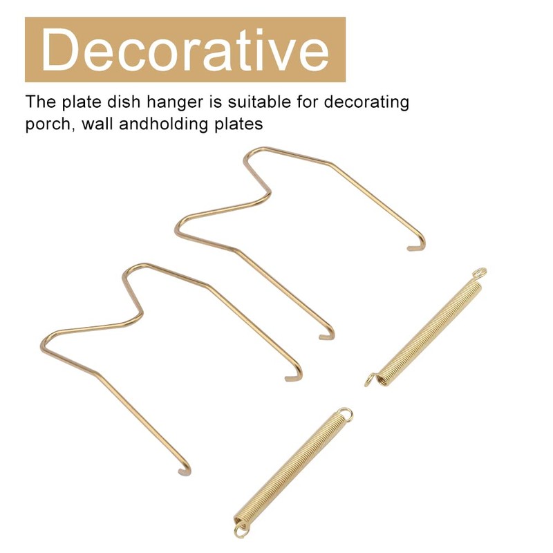 MOVKZACV 8 10 12 14 16Inch Plate Hangers for Walls