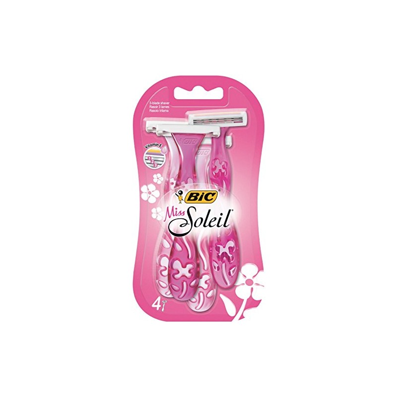 BIC Miss Soleil Disposable Women's Razors, 4 Each