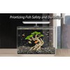 Novelsite Fish Tank Decoration- Cliff Bonsai Trees with Faux Moss-