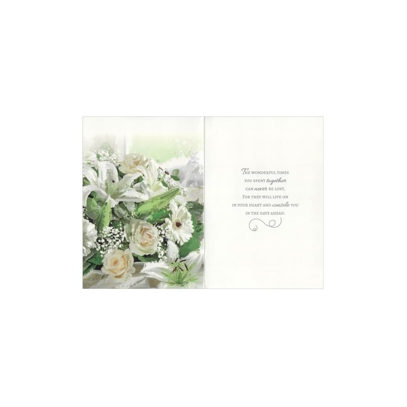 Sympathy Card - To All The Family - 7.5" x