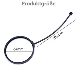 CLKE Fuel Cap Retaining Strap, Fuel Cap Line Accessory for MB C E S W-Class W201 W202 W203 W204 W205 W210 W212 W213 W117 W124 W176 W220 W222 W246 W253 X15 6 AMG AMG CLA GLC