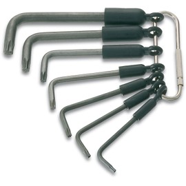 HAZET 2115-T/7R Torx Profile Offset Screwdriver Set - Multi-Colour