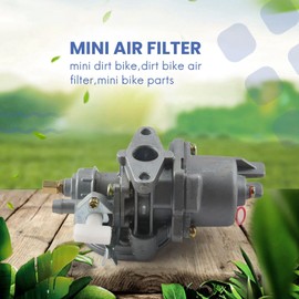 Aswalling Carburetor Carby + Blue Air Filter + Stack for 2 Stroke 47Cc 49Cc Engine Parts Mini Moto Kids ATV Quad Dirt Pocket Bike Minimoto