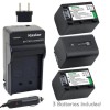 Kastar NP-FV70 Battery & Normal Charger for Sony DCR-SX45 SX63