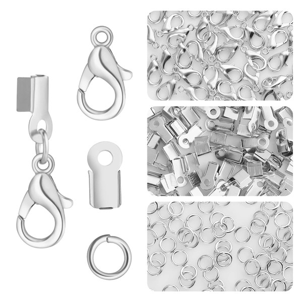 Yolev 450 Piece Jewelry Making Accessories Kit Include 200 Fold