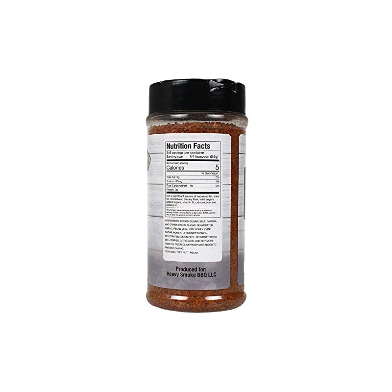 Heavy Smoke White Label Seasoning 11 oz - Championship BBQ