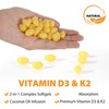 【live】Acentiallabs Vitamin D3 10000 Iu Plus K2 200 mcg, 300