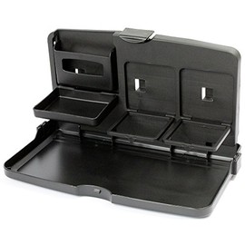 Hawk Fold Down Plastic Snack Tray for Back Set of Auto