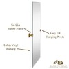 Hamilton Hills 20x30 inch Pivot Wall Mirror Including Brushed Gold