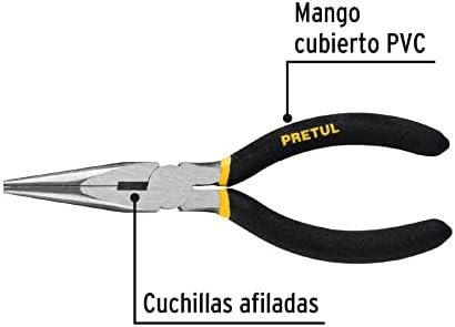 Pretul PPC-6PG, Pinza de punta y corte 6 mango de vinil, a granel