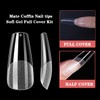 Ballerina Nail Tips, MAGIC ARMOR Pack of 120 Artificial Nails
