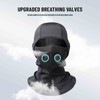 Balaclava Cycle Cap Thermal Face Cover with Breathing Valve in