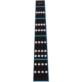 Violin Finger Guide Fingerboard Sticker, Waterproof Violin Finger Guide 4/4 with Adhesive, Music Note Stickers Violin Accessories and Parts for Violin Learning and Practice of Kids or Beginners