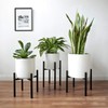 Soporte para macetas de flores, soporte ajustable para plantas, soporte