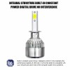 SHENKENUO 4x H1 8000K Super Bright Ice Blue 10000LM LED