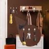 UNINGYI Pack of 20 Key Hooks, Coat Hooks, Ceiling Hooks,
