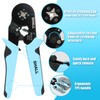SHALL Crimper Plier Set, AWG 28-7 (0.08-10mm²) electrical wire connectors,