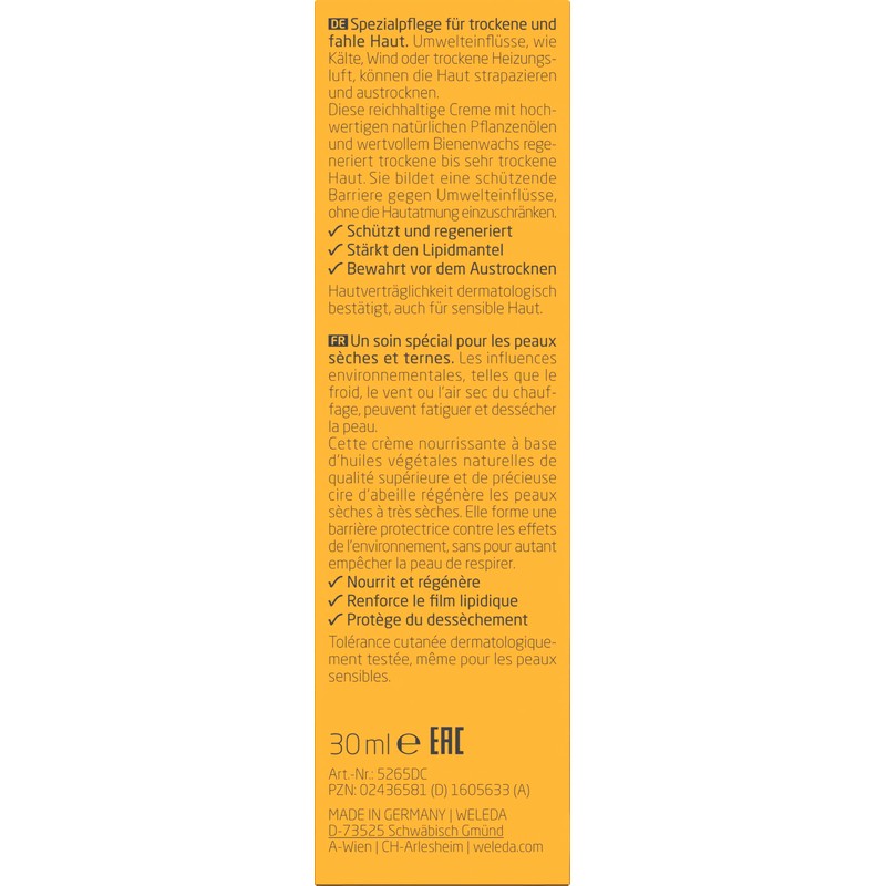 Weleda face cream 30ml