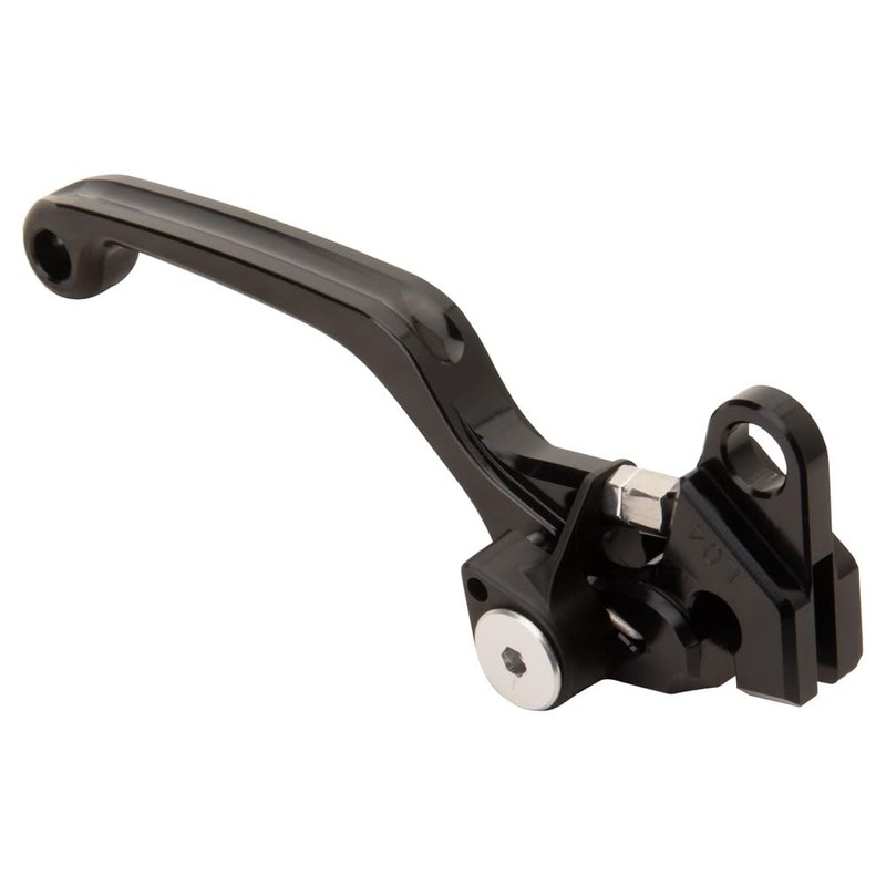 Tusk Folding Clutch Lever Black for Honda CRF300L 2021-2023