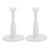 Yosoo Health Gear 2 PCS Golf Tees, Adjustable Height White