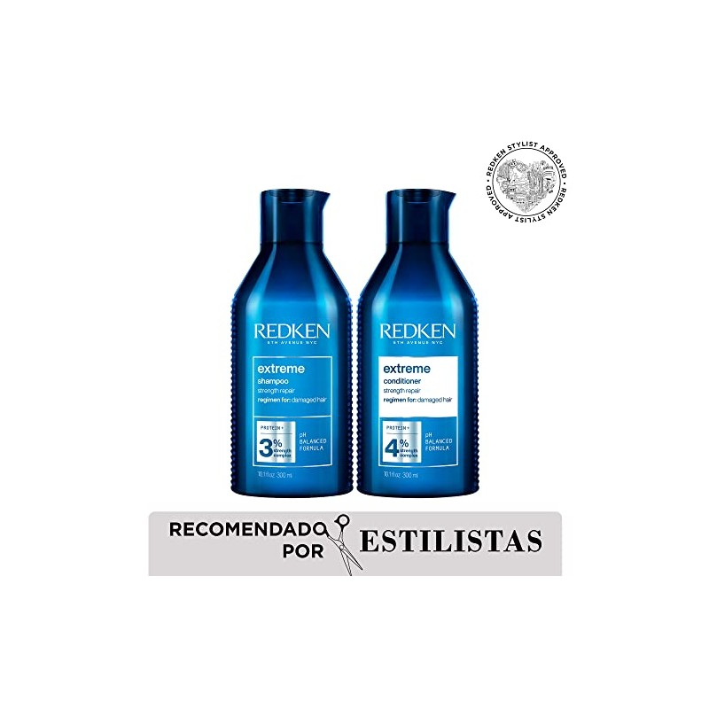 Redken Shampoo + Acondicionador Extreme Fortificante 300ml